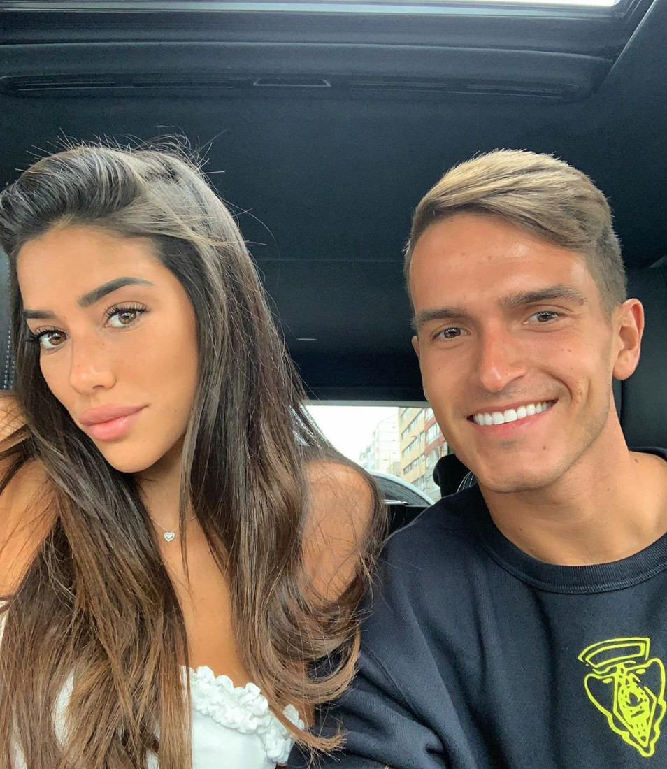 Nadia Avilés y Denis Suárez