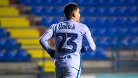 Ferran Jutglà, el salvador del Barça B en su visita al estadio del UE Costa Brava / FCB