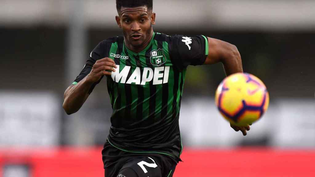 Marlon Santos jugando con el Sassuolo / Redes