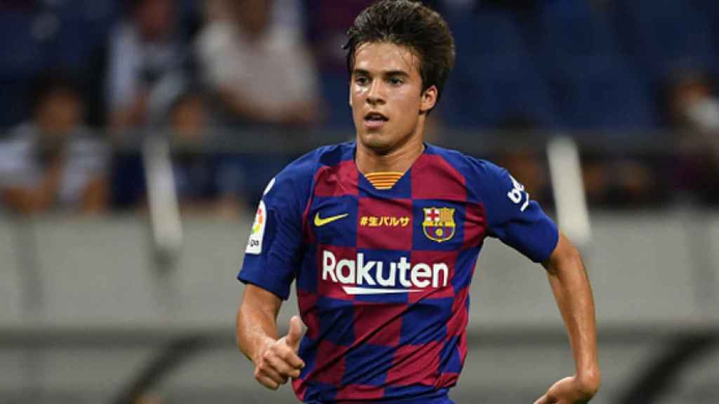 Riqui Puig en un encuentro con el Barcelona/ Depor