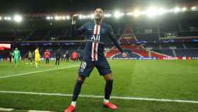 Neymar celebra el gol contra el Borussia Dortmund / EFE