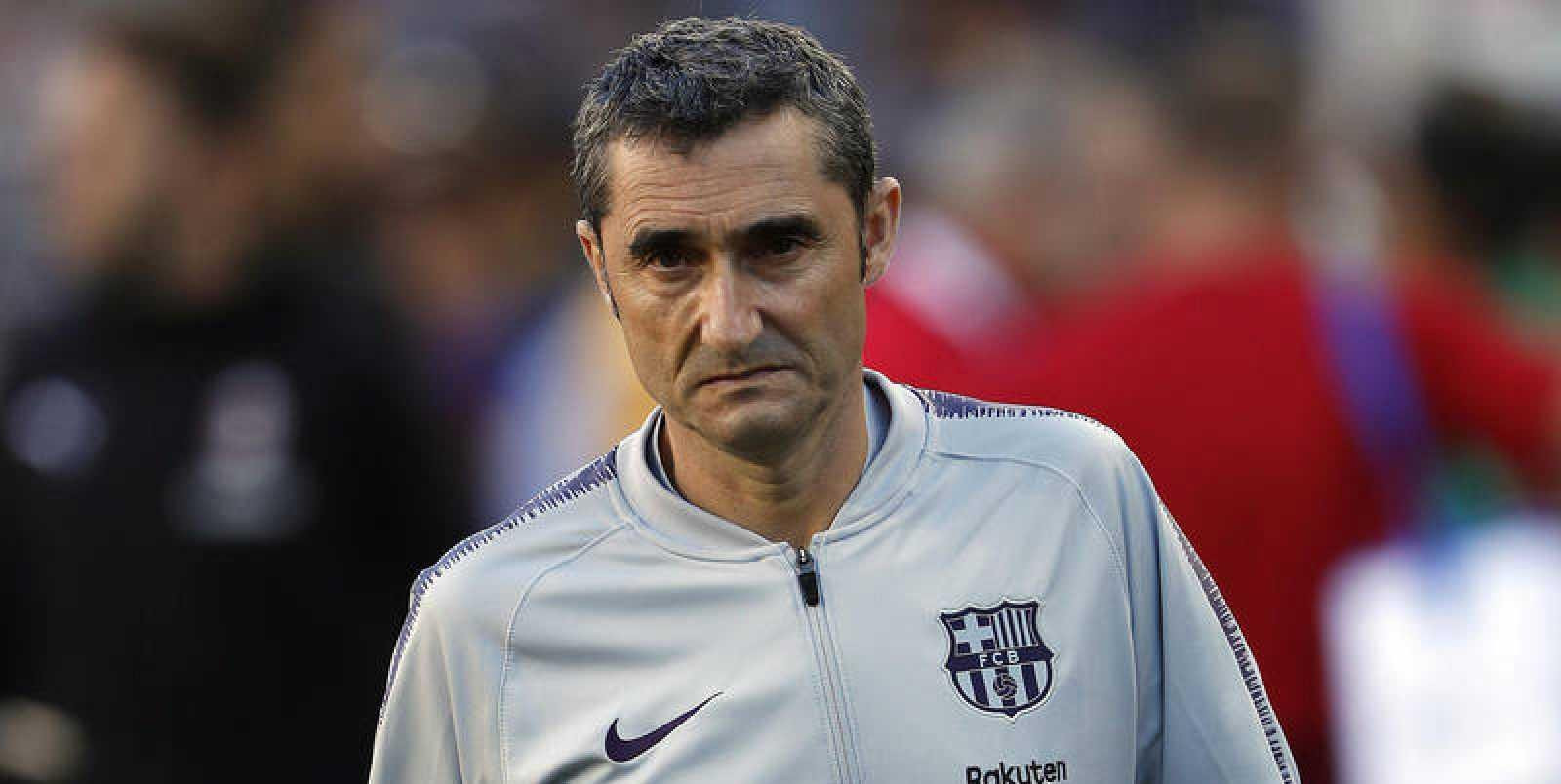 Valverde tan sólo ha repetido once en una ocasión esta temporada con el Barça / EFE