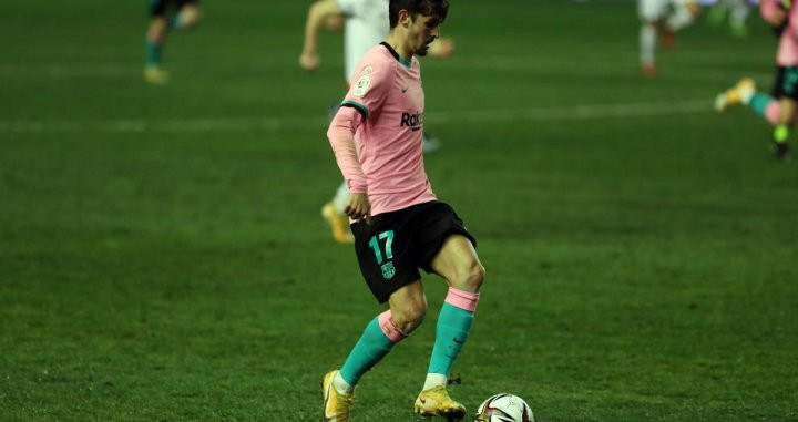 Francisco Trincao ante el Rayo Vallecano / FC BARCELONA