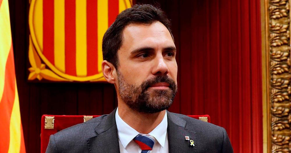 El presidente del Parlament, Roger Torrent / EFE