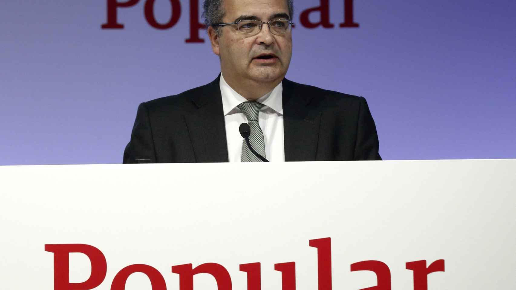 Ángel Ron, expresidente saliente del Banco Popular / EFE