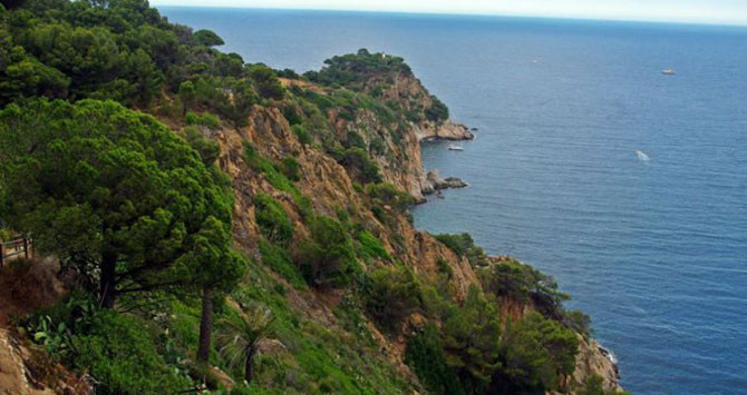 Zona de Tossa de Mar donde se construiría el puerto deportivo / CG