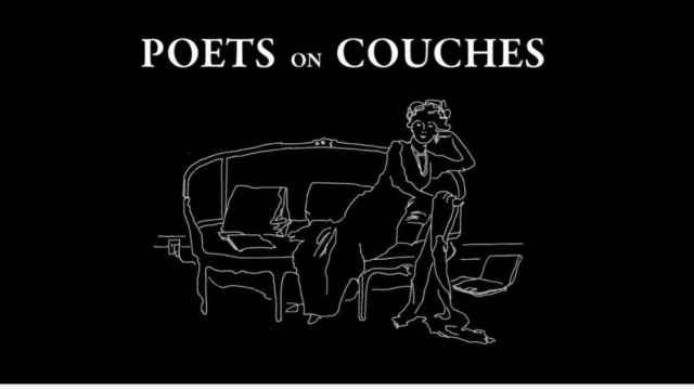 Ilustración de 'The Paris Review' para su ciclo 'Poets on couches', Pandemia y cultura