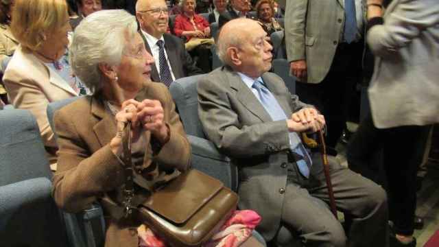 El expresidente de la Generalitat de Cataluña, Jordi Pujol, y su esposa, Marta Ferrusola / EP