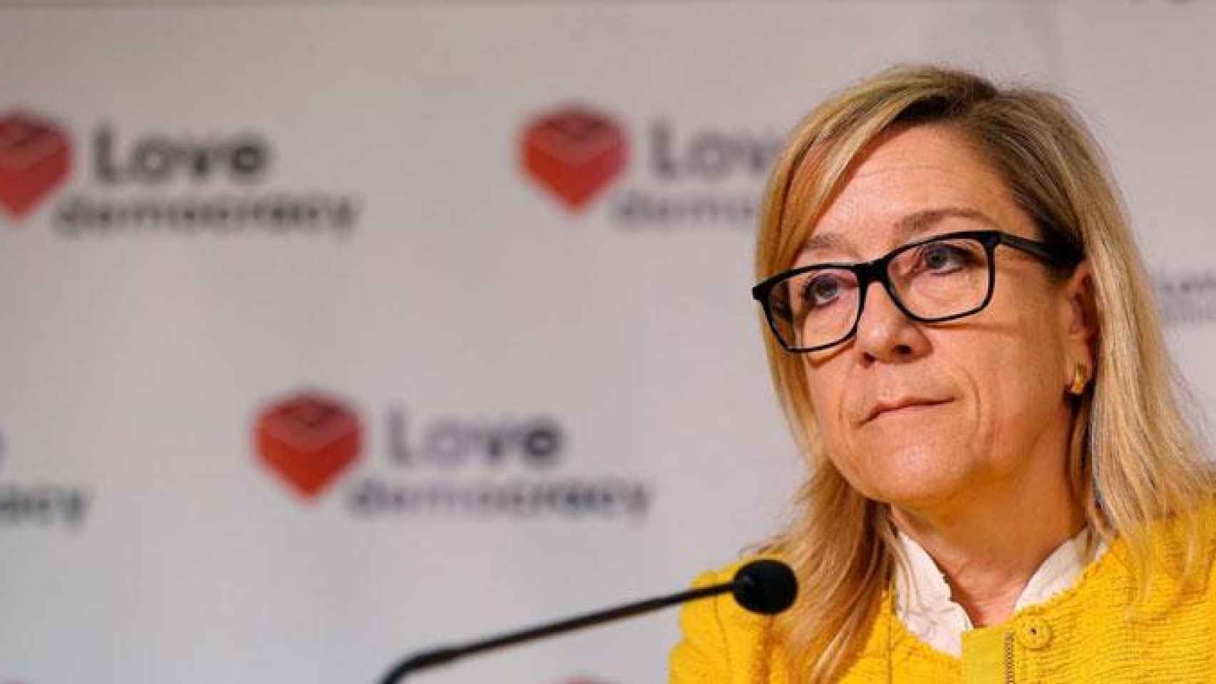 Neus Lloveras, expresidenta de los municipios 'indepes' y alcaldesa de Vilanova i la Geltrú (Barcelona) / CG