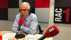 El exjuez Baltasar Garzón durante su intervención en RAC1