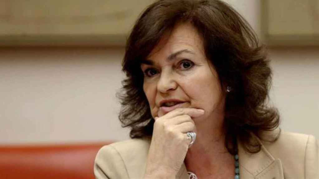 La vicepresidenta del Gobierno, Carmen Calvo / EFE