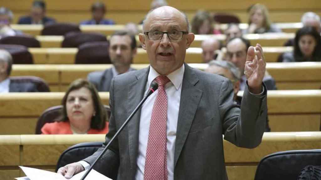 El ministro de Hacienda y Función Pública, Cristóbal Montoro / EFE