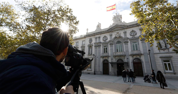 Sede del Tribunal Supremo, donde empezará el juicio del 'procés' mañana martes / EFE