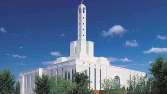 El templo de los mormones en Madrid - IGLESIA DE JESUCRISTO
