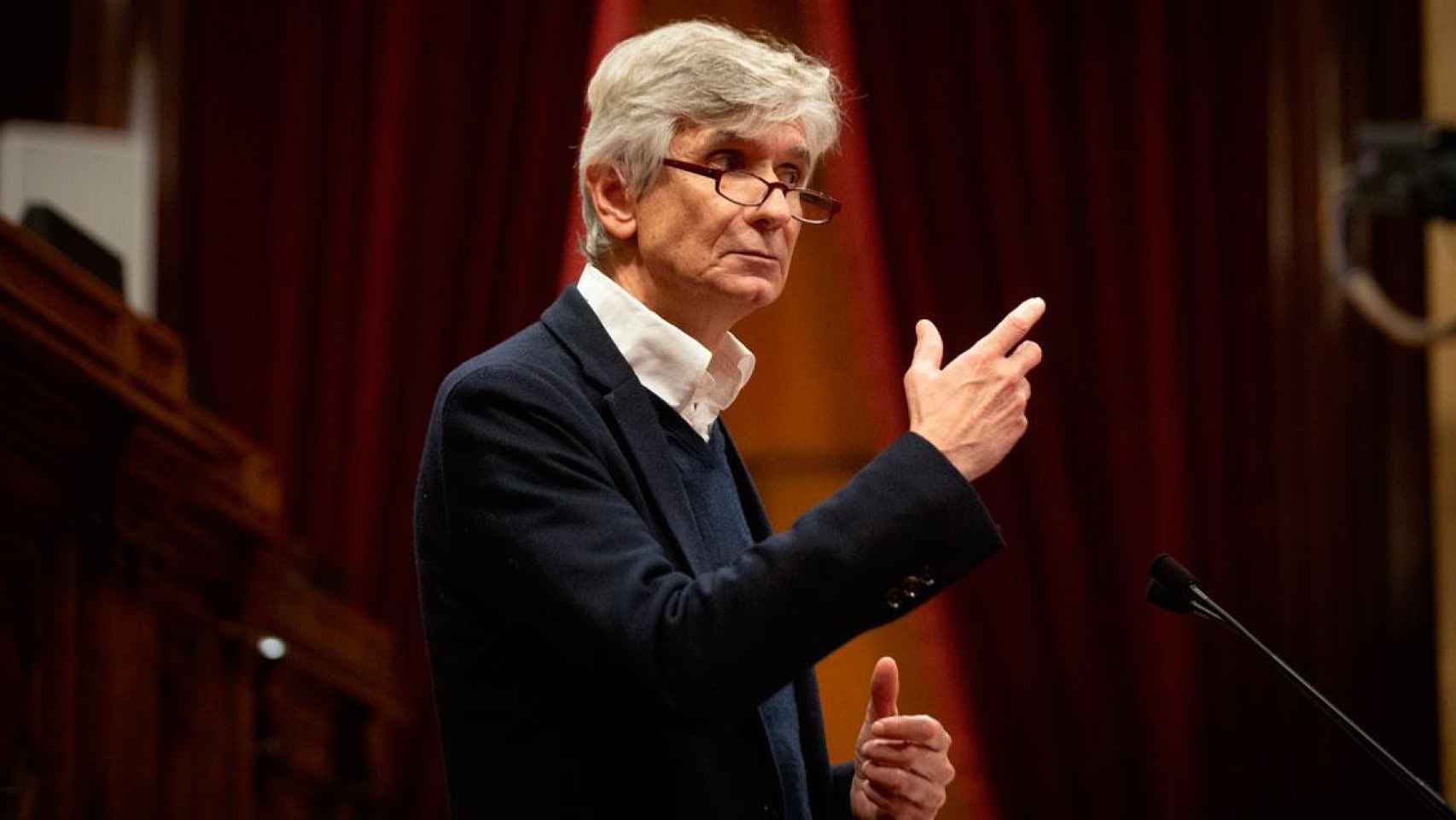 Josep Maria Argimon, consejero catalán de Salud, en una comparecencia en el Parlament / EP