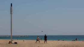 Imagen de la playa de Bogatell, en el litoral de Barcelona / EP