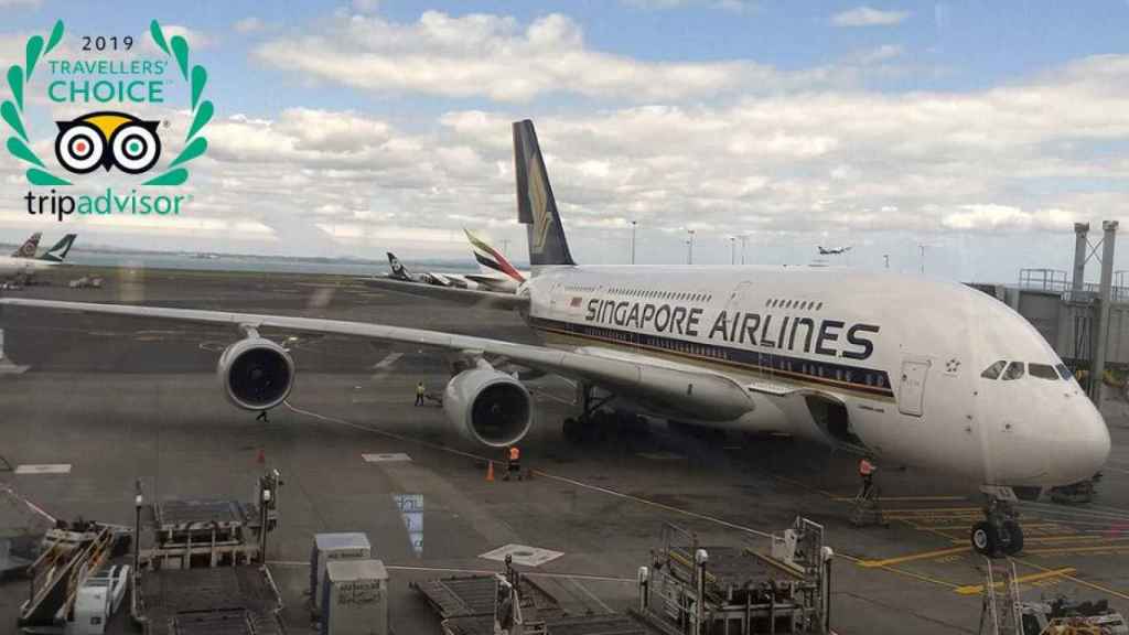 Singapore Airlines, mejor aerolínea del mundo en los Travellers' Choice 2019 / TRIPADVISOR