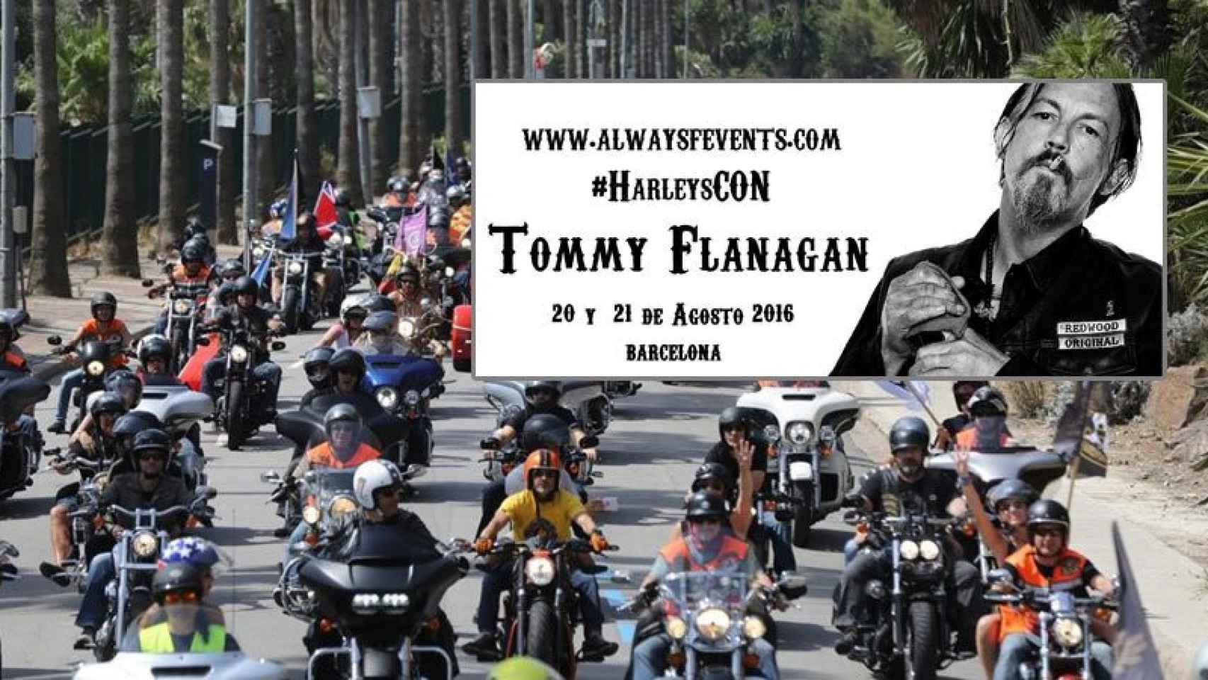 El Barcelona Harley Days y el anuncio dela convención 'Sons of Anarchy' de agosto en Barcelona