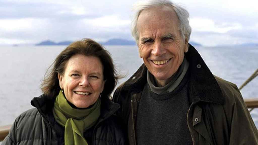 Douglas Tompkins y su esposa.