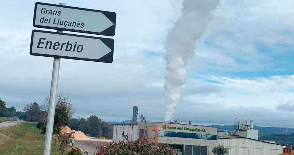 Emisiones desde Enebrio, en Sant Martí d'Albars, el pueblo más independentista de Cataluña / CG