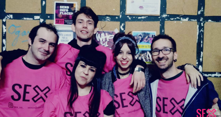 Equipo de voluntarios del programa Sexus / SEXUS