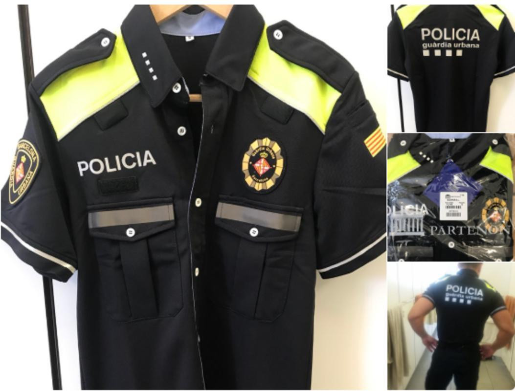 camiseta nuevo uniforme guardia urbana