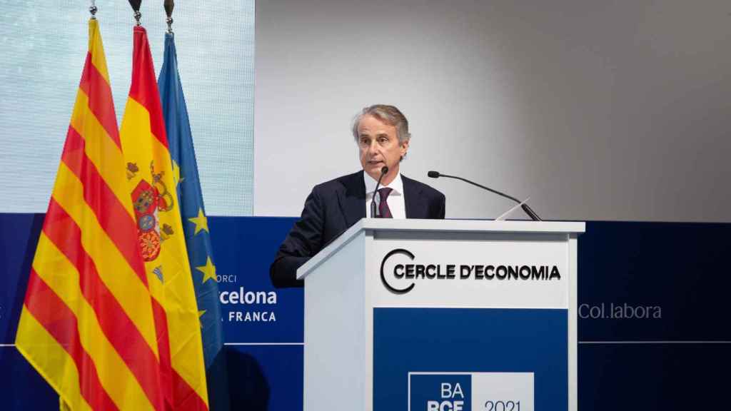 El presidente del Cercle d'Economia, Javier Faus / EP