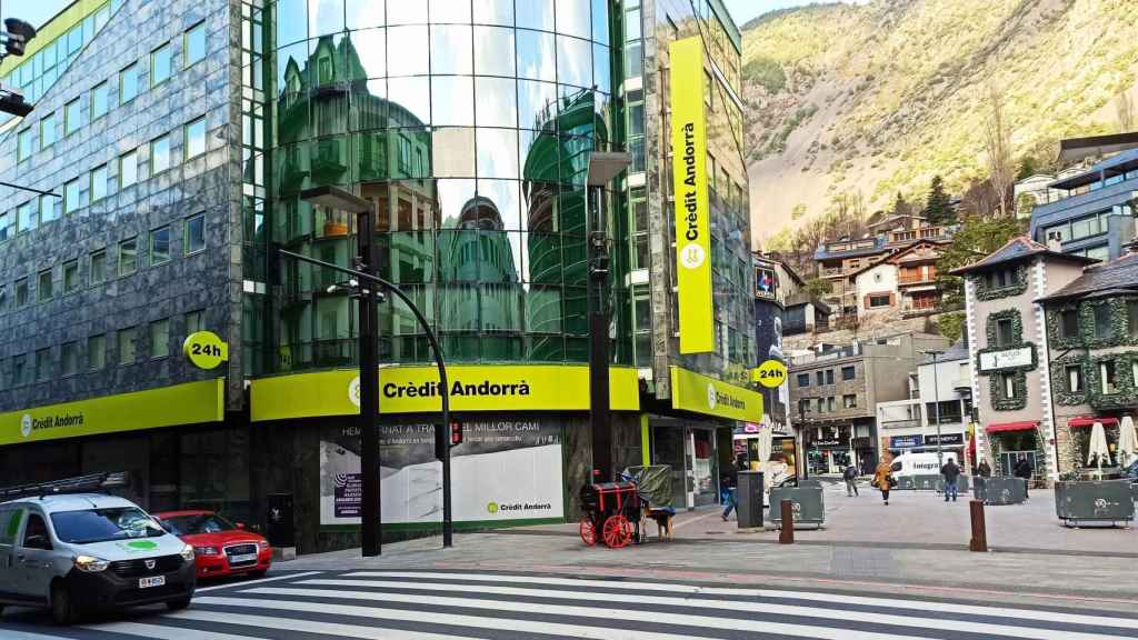 Sede central de Crèdit Andorrà, en la capital del Principado / EP