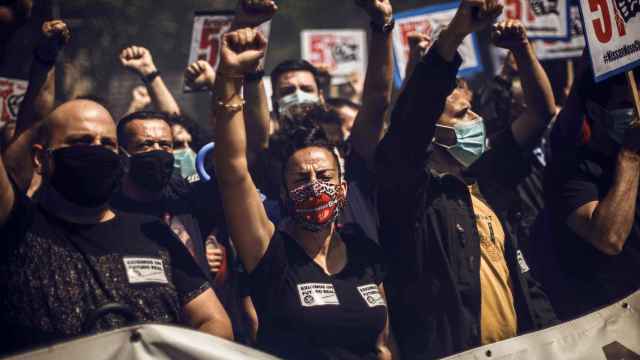 Trabajadores de las fábricas de Nissan en Cataluña protestan por el cierre / EP