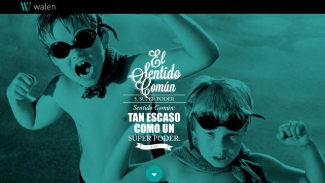 Captura de la web Walen Insight, agencia de relaciones públicas / CG