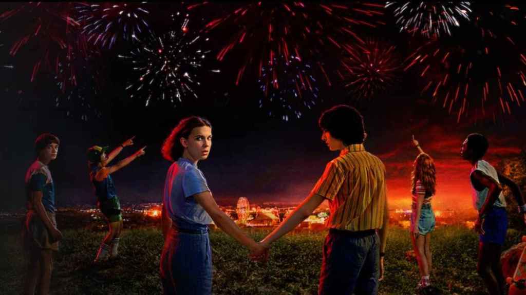 Los personajes de la serie 'Stranger Things' de Netflix