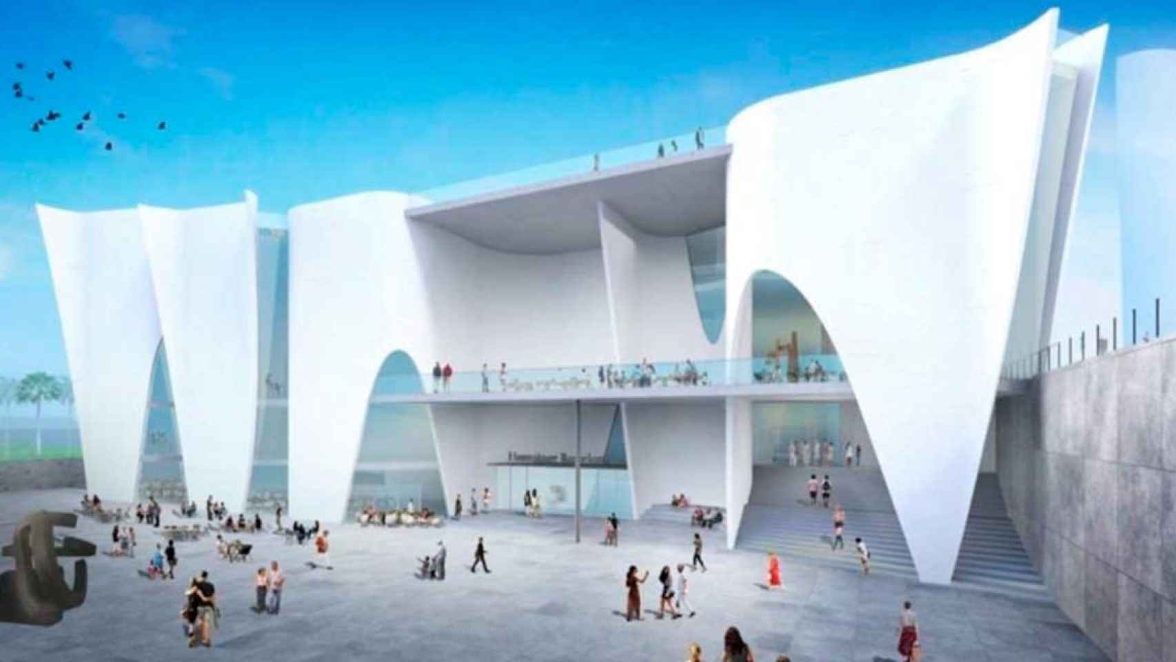 Proyecto del Museo Hermitage de Barcelona / EUROPA PRESS