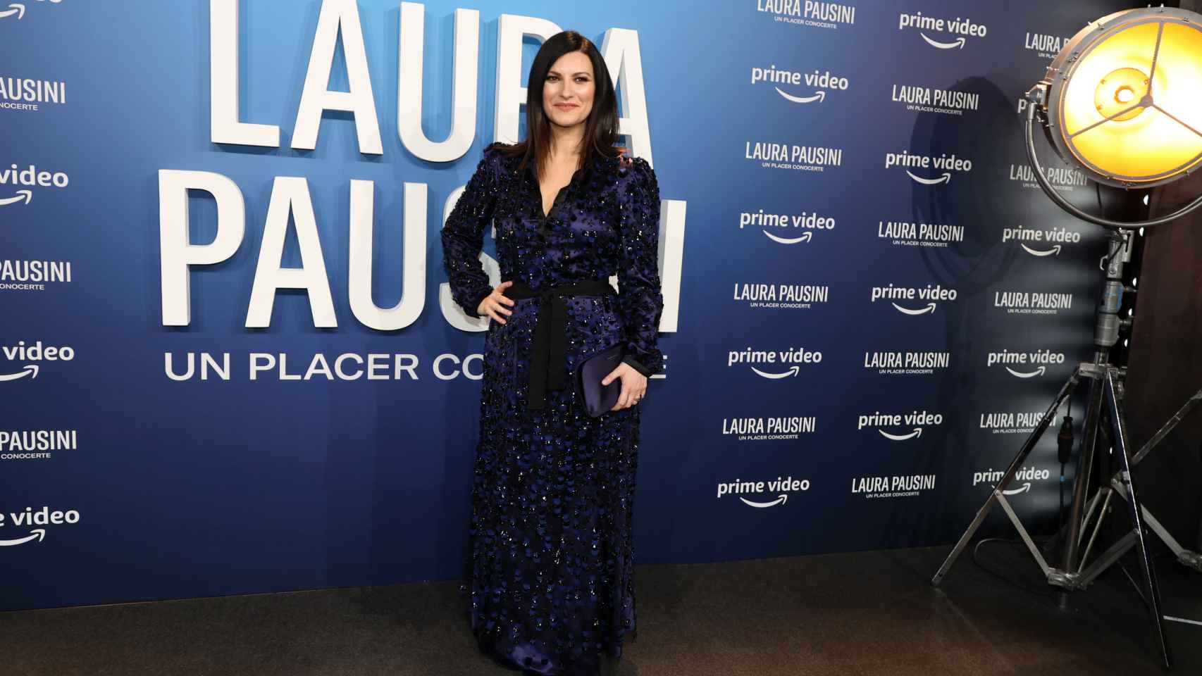 Laura Pausini durante el estreno de su película / EP