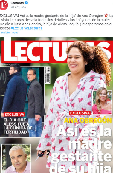 Portada de la revista 'Lecturas' / TWITTER