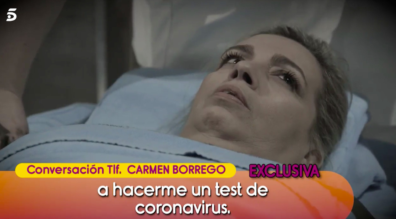 Carmen Borrego aclara su polémica visita a una clínica de estética de Madrid / MEDIASET