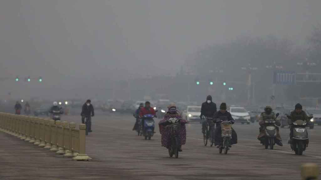 Una ciudad china con un alto índice de contaminación / EFE