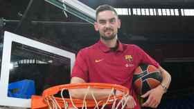 Tomas Satoransky, en el Palau / FCB