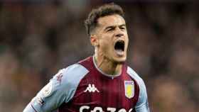 Coutinho, tras anotar un gol en la Premier League, dice que es muy feliz en Inglaterra / Aston Villa