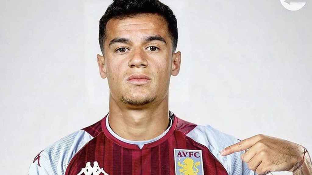 Philippe Coutinho, nuevo jugador del Aston Villa / REDES