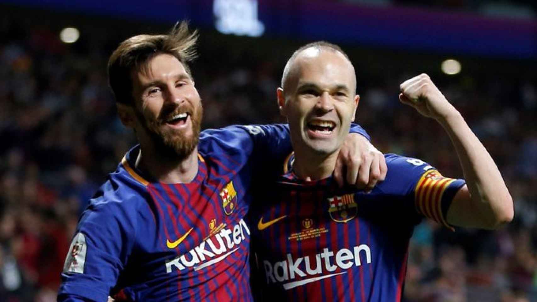 Una imagen de Leo Messi y Andrés Iniesta /REDES