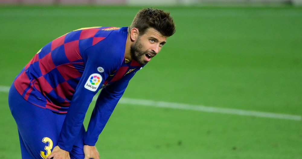 Gerard Piqué, en un partido con el Barça | EFE