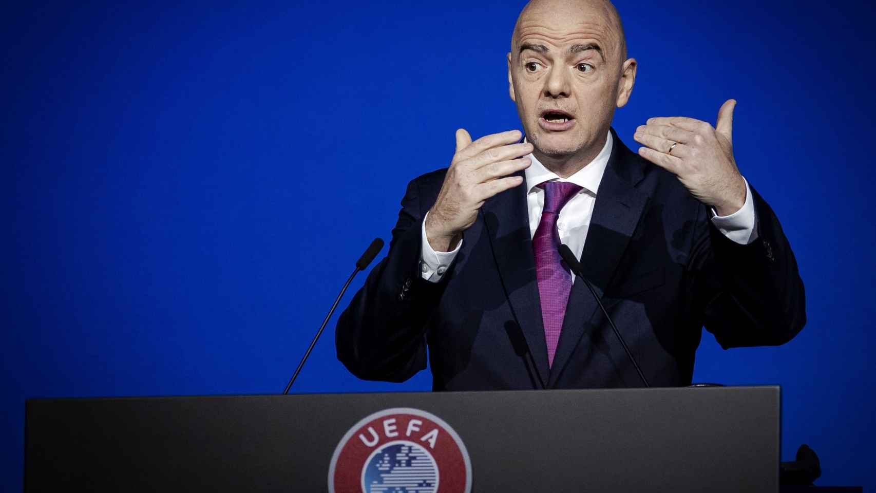 Gianni Infantino, presidente de la FIFA, en una imagen de archivo / EFE