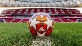 Balón de la Champions League en el Wanda Metropolitano / EFE