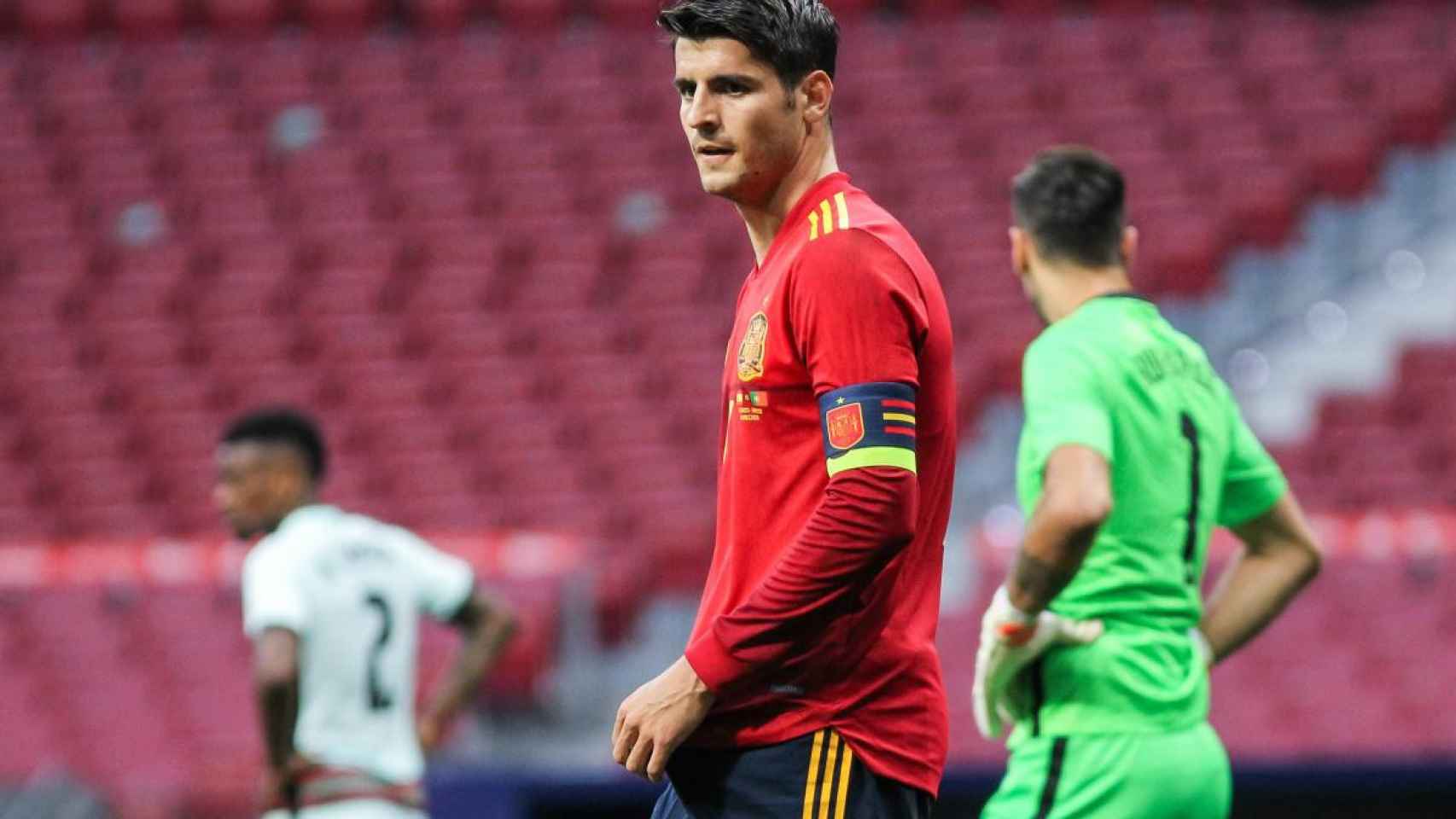 Morata contra Portugal / EFE