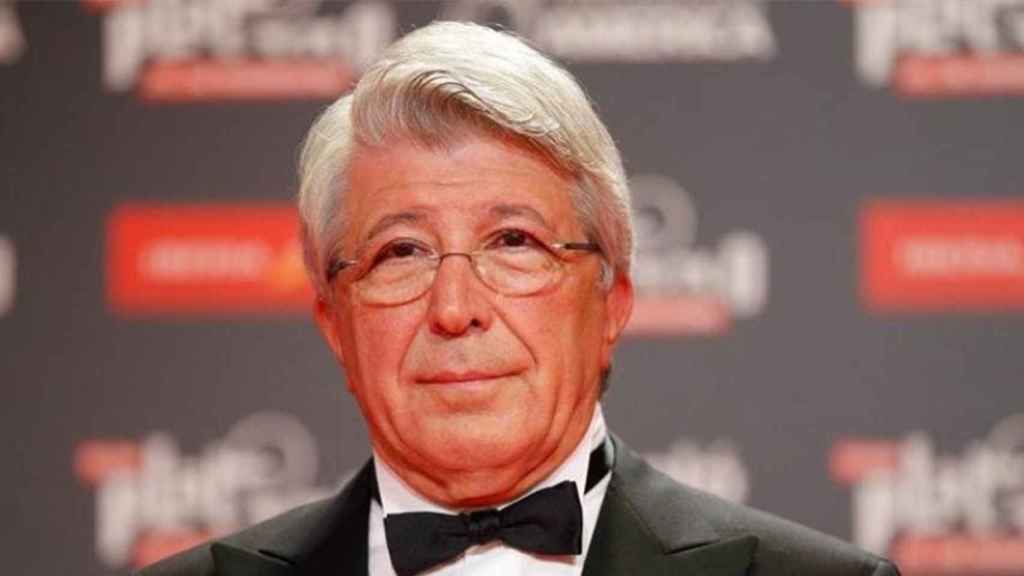 Enrique Cerezo, el presidente del Atlético de Madrid, en un acto / EFE