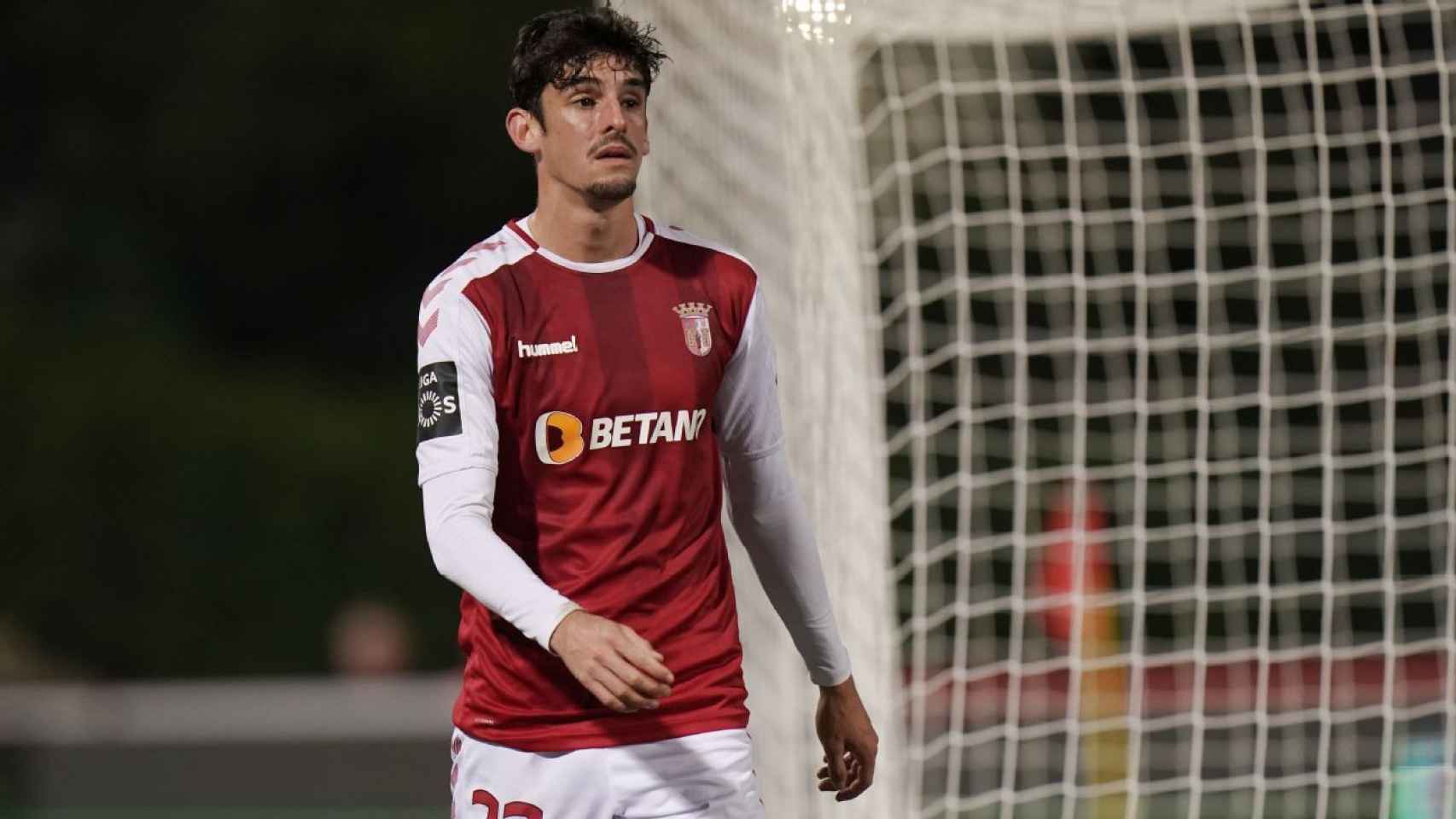 Trincao, en una imagen con el Sporting de Braga / EFE