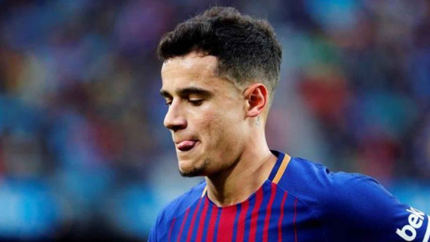 Philippe Coutinho en un encuentro con el FC Barcelona / EFE