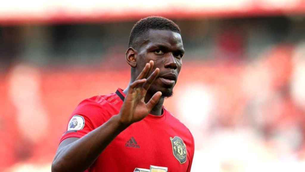 Paul Pogba durante un partido con el Manchester United /REDES