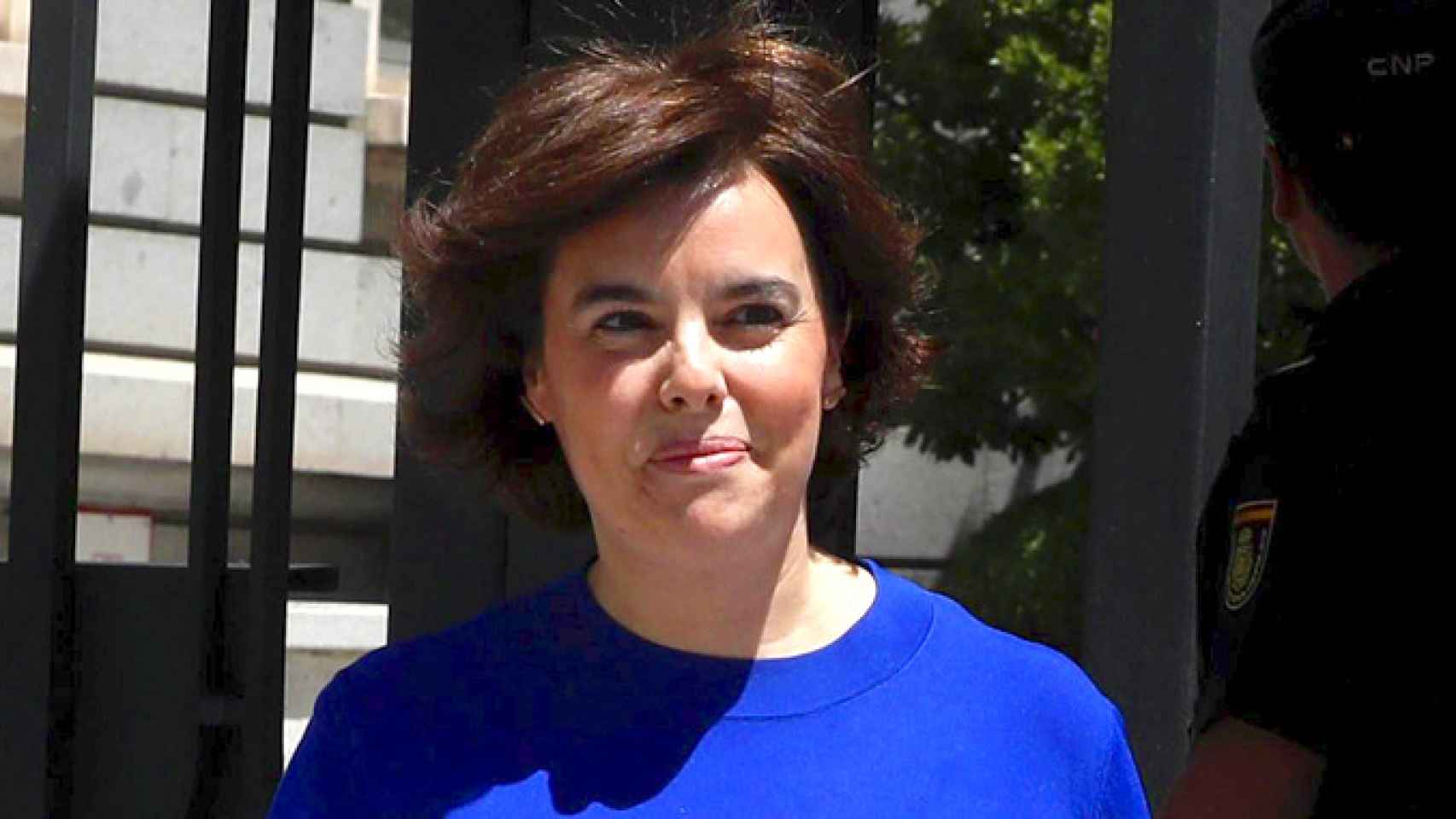 La exvicepresidenta del Gobierno Soraya Sáenz de Santamaría