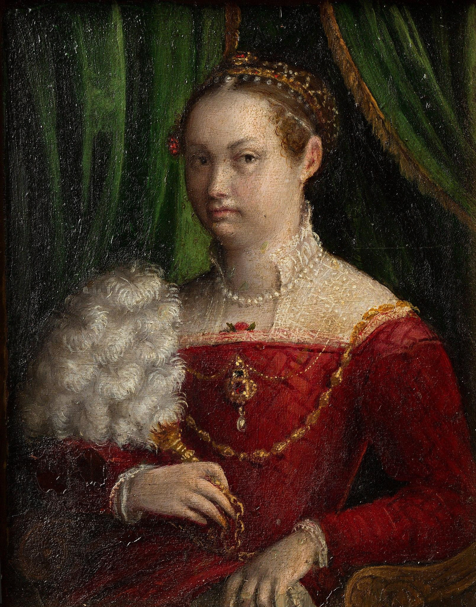 Autorretrato de Lavinia Fontana (1850) 